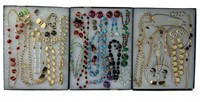 Assortment of Costume Jewelry - Sparkling Variety