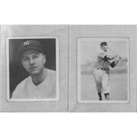 (2) 1939 Playball Baseball Cards Nice Shape