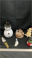 Snowman holiday decor