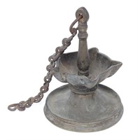 Indian Thooku Vilakku Bronze Oil lamp