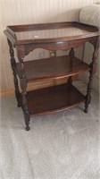 Vintage 3 Tiered Side Table