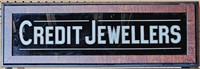 Vintage Credit Jewellers Sign