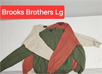 3 Brooks Brothers Sweaters Large