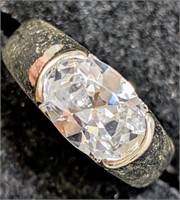$300 Silver CZ Ring (~weight 5.6g)