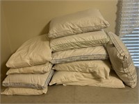 11 Pillows Standard Size Sertapedic, Ralph Lauren