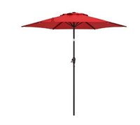 STYLE SELECTION PATIO UMBRELLA 4097301 RED RET.$49