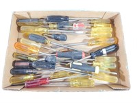Flat of Miscellaneous Screwdrivers
