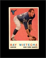 1959 Topps #99 Ray Wietecha VG to VG-EX+