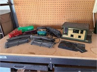 Vintage Train Set w/ Tracks & Transformer