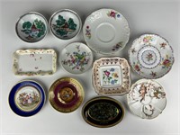 Collection smaller porcelain dishes Bavaria Limoge