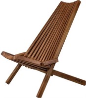 Melino Wooden Folding Chair