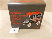 Texaco Ford Delivery Car Metal Bank