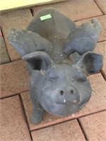 Decorative Metal Flying Pig