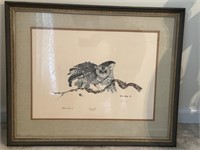 Screech Owl Print by Gene Gray '72