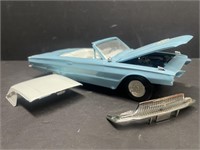 1957 Ford Thunderbird Convertible. Plastic model,