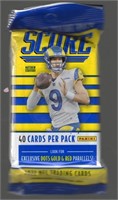 2022 Score Football Value Hanger Fat Pack: Brock