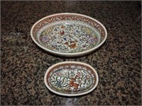 Portuguese Ceramica de Coimbra Serving Bowls
