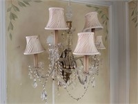 {each} 5-Light Crystal Wall Sconce