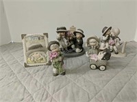 Lot of Assorted Pretty as a Picture Figurines