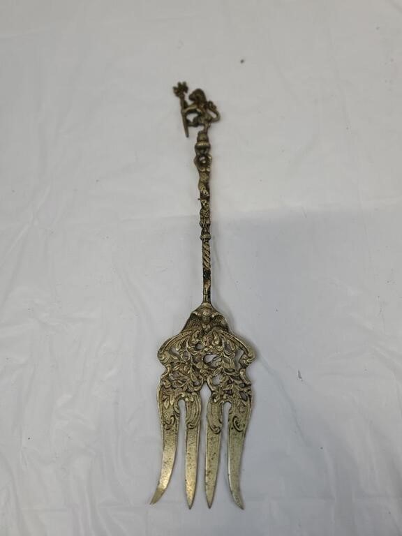 Vintage Ornate Italian Fork