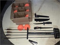 Skeets Arrows Berkeley & outdoor Angler Knives