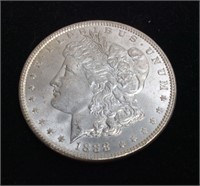 1888-P UNCIRCULATED MORGAN SILVER DOLLAR