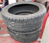 Pair Mile Star Tires 245/45ZR20