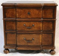 Three drawer chest by Universal w/ inset plug ins