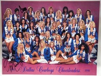 1996 Dallas Cowboys Cheerleaders Signed Photo