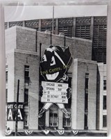 1955 Cleveland Municipal Stadium Sign Photo