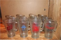 13 Miscellaneous Glass Beer Pitchers