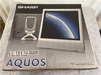 Sharp Aquos TV LC-13E1U- Powered Right Up