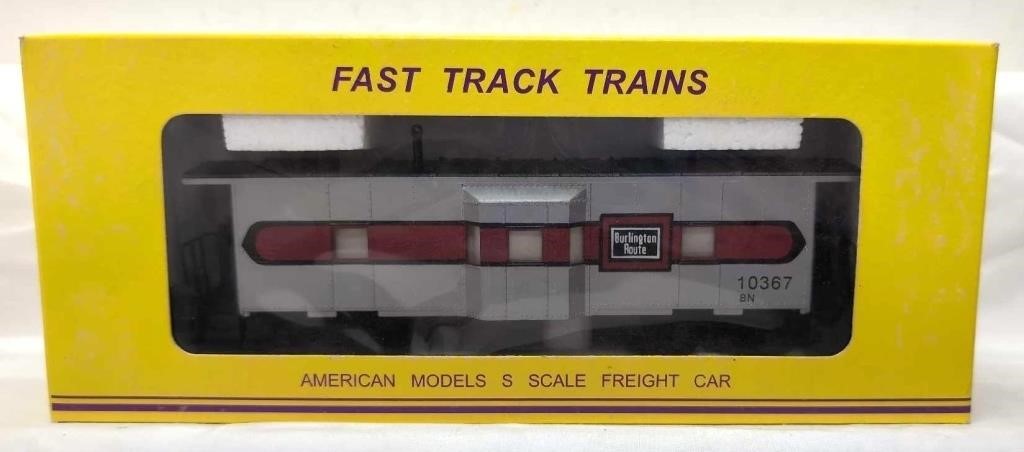 May 25th Toy train auction