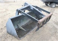 8FT Loader Grapple Bucket