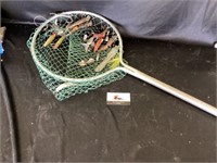 Fishing lures and Net