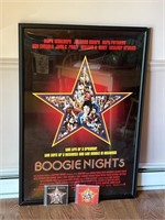 Boogie Nights Framed Movie Poster and Cds