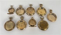 Antique Gold Filled Pocket Watch Cases