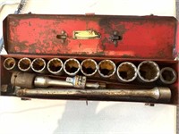 Husky Large Socket Set in Tool Box