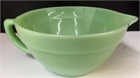 Fire king ovenware Jadeite glass mixing bowl