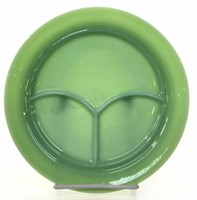 (7) Fire King Jadeite Divided Plates