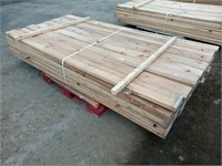 (72)PCs 8' Cedar Lumber