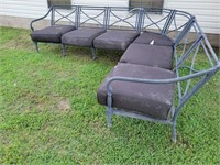 2 Patio Set w/ Frame & Cushions