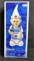 Nurse Garden Gnome w/ Stethoscope & First Aid Kit