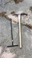 Pick Axe And Curb Key
