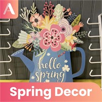 Spring Decor and Hooks