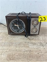 Sears Vintage Alarm and Radio