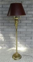 STIFFEL BRASS FLOOR STANDING LAMP