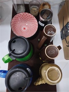 Mugs, Bowls, Candleware & More