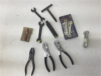 Assorted Wrenches and Pliers