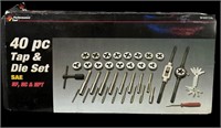 40 pc Tap & Die Set SAE